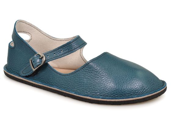 Blue Mary Jane shoes for spring