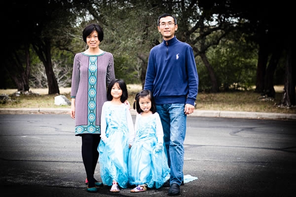 Renee with her family renee-family-softstar