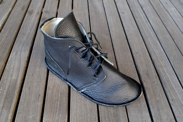 Handmade Desert Boot Prototype by Soft Star Shoes Time for the Elves to Play Again! See Our 2014 Winter Playday Projects