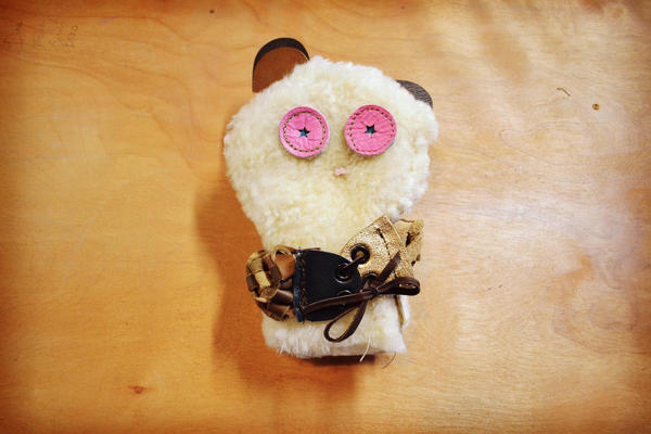 Soft Star Playday - Handmade Leather Dog Collar and Doll Soft Star Playday - Handmade Leather Dog Collar and Doll