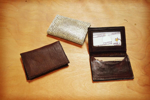 Soft Star Playday - Handmade Leather Wallets, Snakeskin Print and Wild Elk Leather Soft Star Playday - Handmade Leather Wallets, Snakeskin Print and Wild Elk Leather