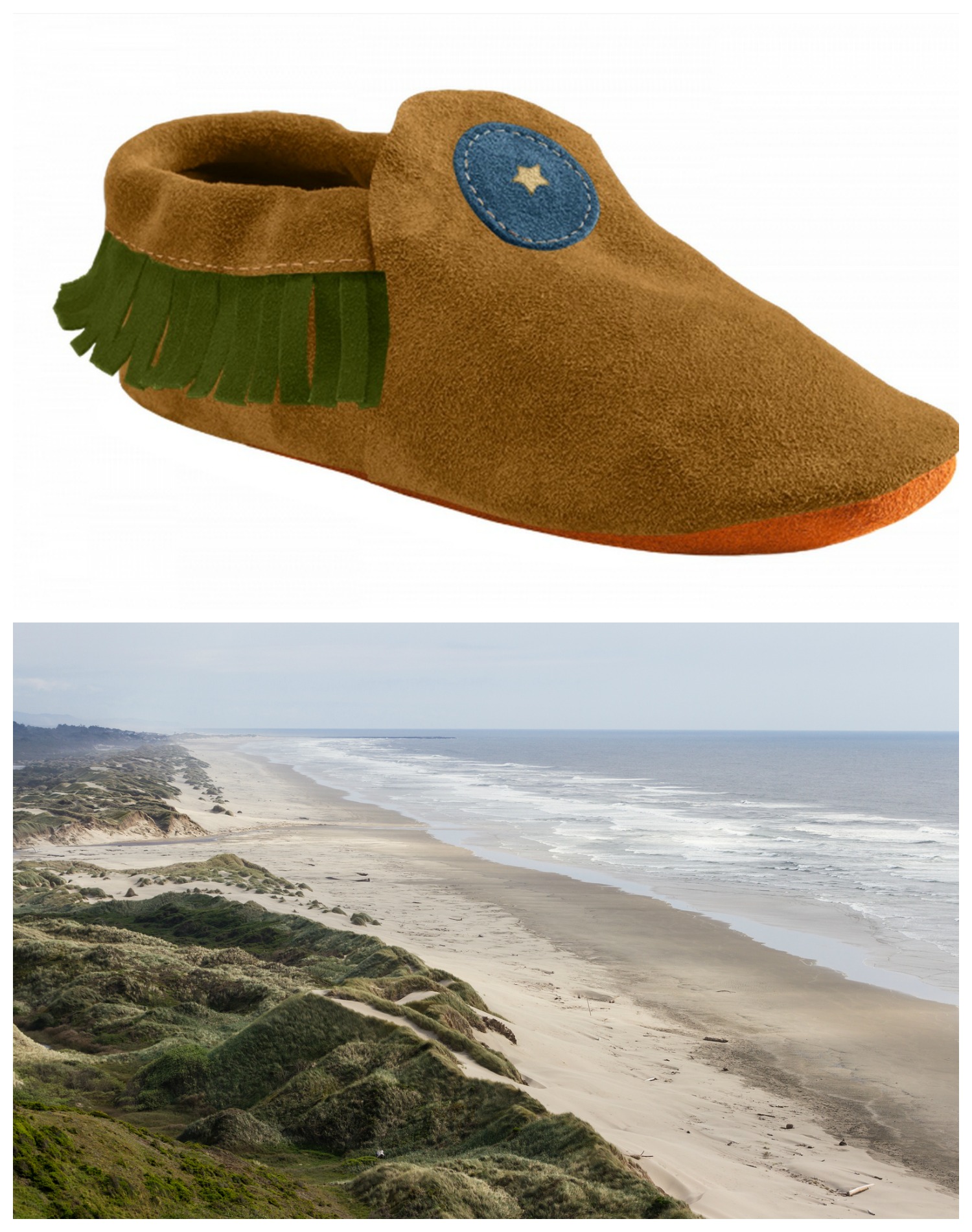 Oregon Dunes Moccasin Oregon Dunes-Inspired Moccasin