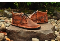 WIN Hand-Tooled Leather Chukkas for Father's Day!