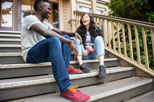 Lightweight, flexible shoes for men and women.