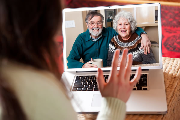 Video Chat with Grandparents