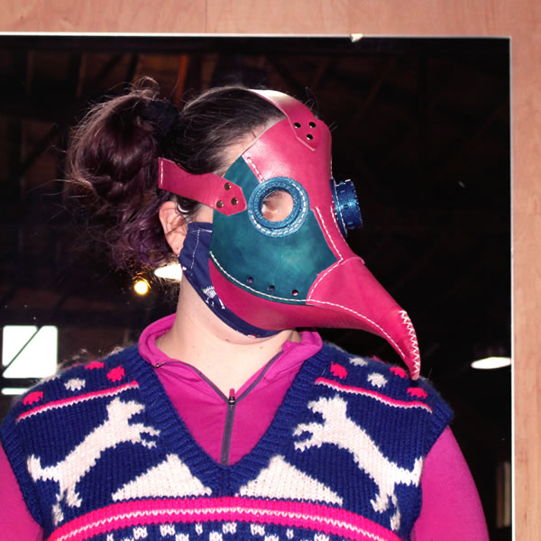 Elf Crystal's Festive Plague Doctor