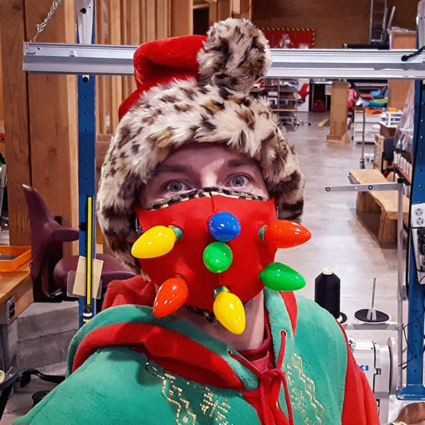 Elf Shawn's LIght Up Mask