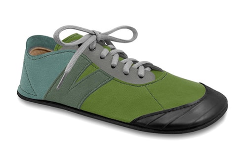 dyo shoes, running show with moss leather