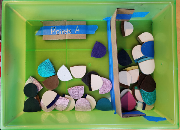 stickle ball points tray