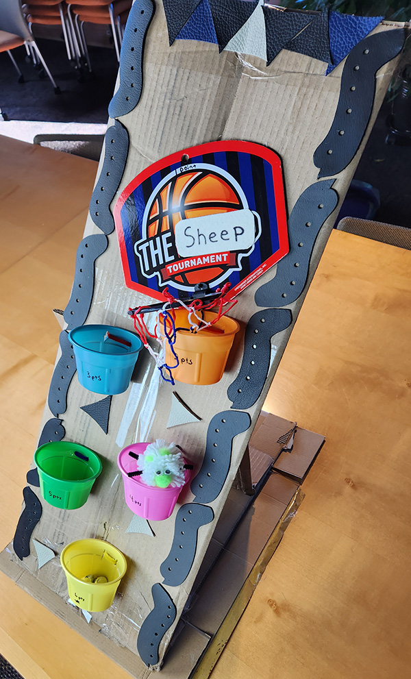 sheep me home bucket board