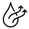 Moisture wicking icon